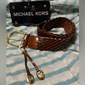 🧿Michael Michael Kors💥Genuine💥Bonded Leather 💥553633💥Sz M🧿💥#MK22